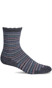 Women's Scalloped | Everyday Socks Everyday Comfort Sockwell S/M Charcoal 