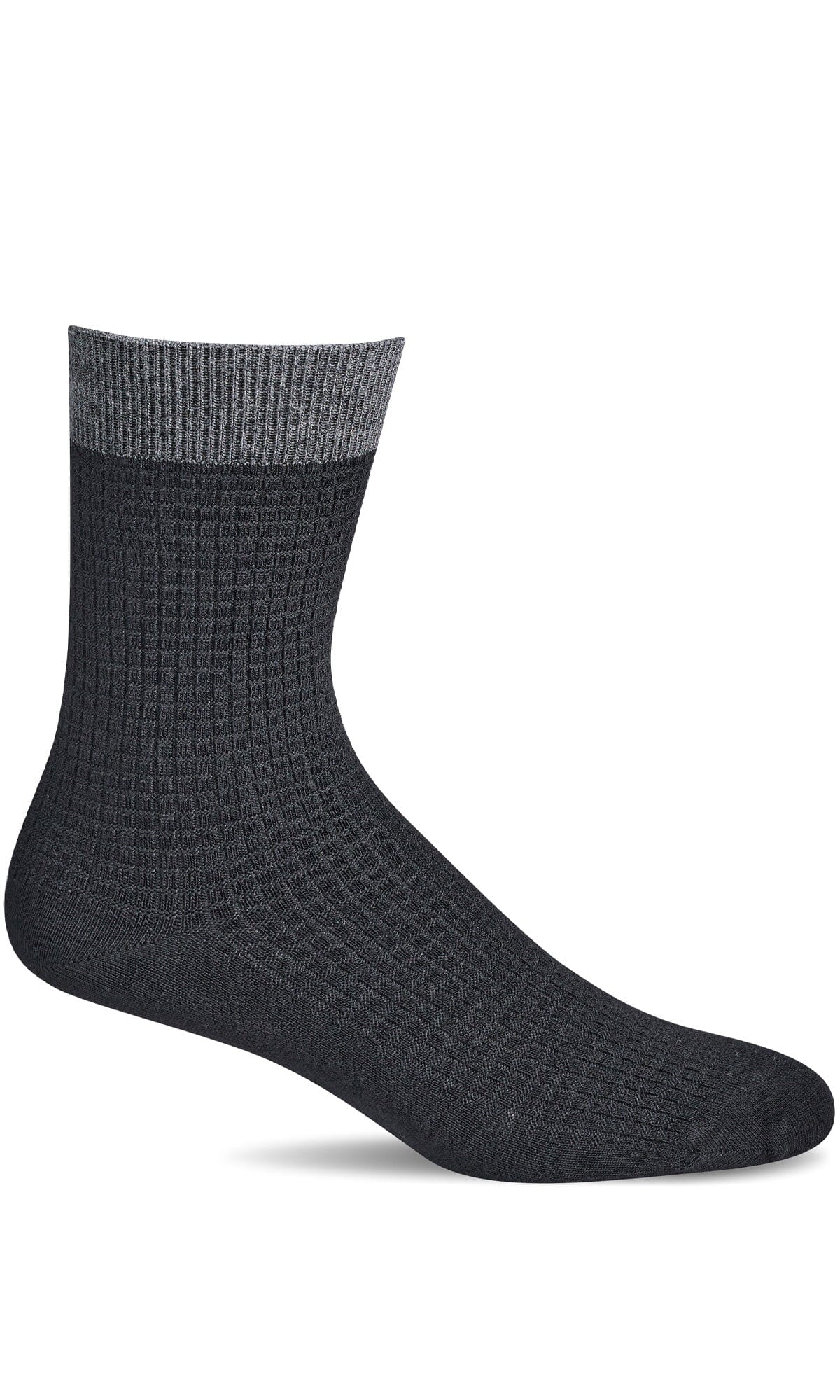 Women's Waffle Stitch | Everyday Socks Everyday Comfort Sockwell S/M Black 