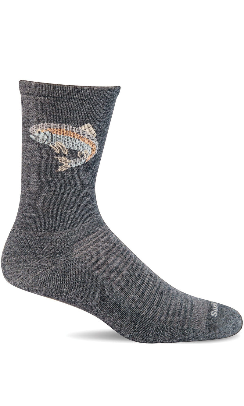 Men's Trout | Essential Comfort Socks Essential Comfort Sockwell M/L Charcoal 