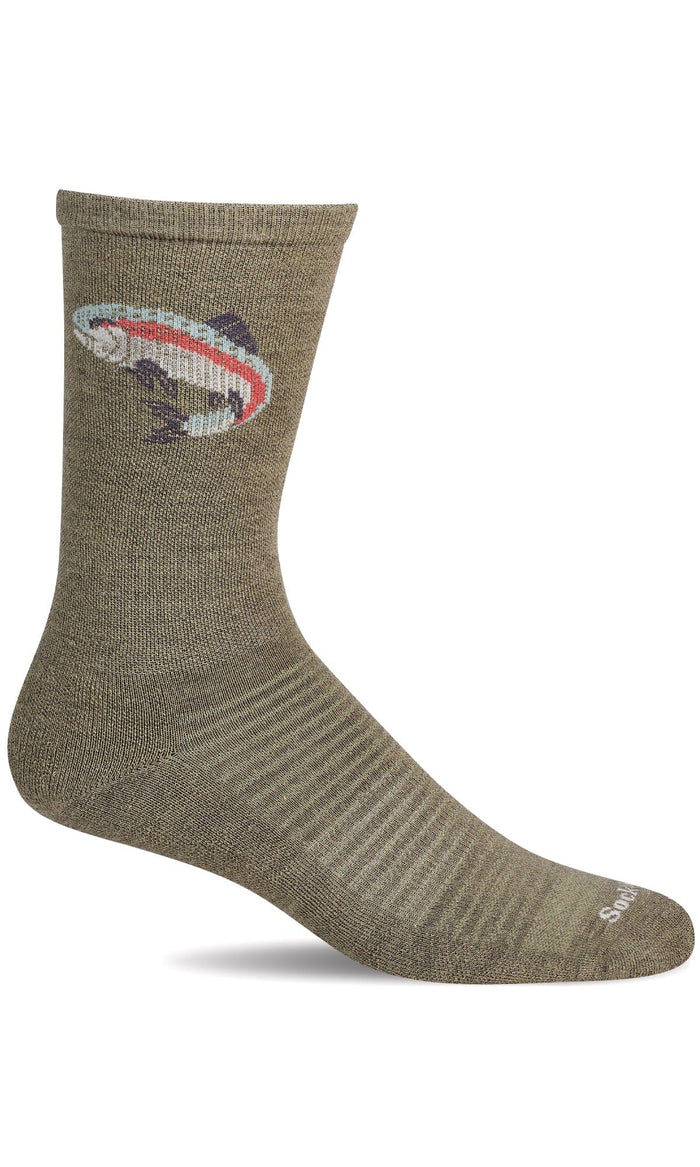 Men's Trout | Essential Comfort Socks Essential Comfort Sockwell M/L Khaki 