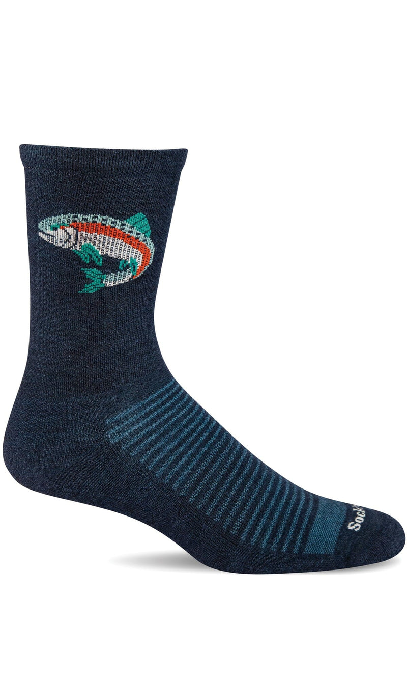 Men's Trout | Essential Comfort Socks Essential Comfort Sockwell M/L Navy 