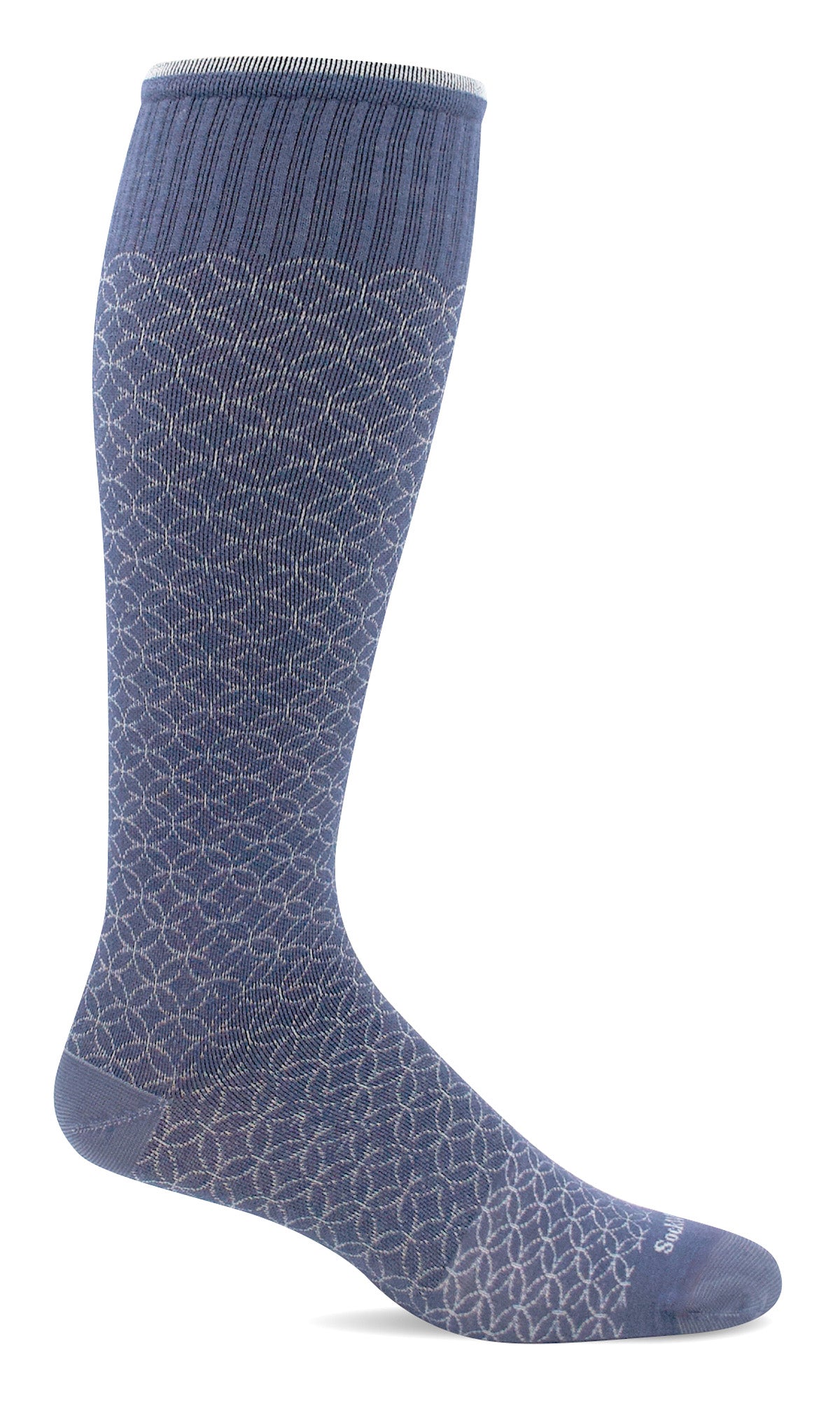 
Women's Featherweight Fancy | Moderate Graduated Compression Socks - Merino Wool Lifestyle Compression - Sockwell