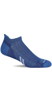 Men's Incline II Micro | Moderate Compression Socks Sport Compression Sockwell M/L Ocean 