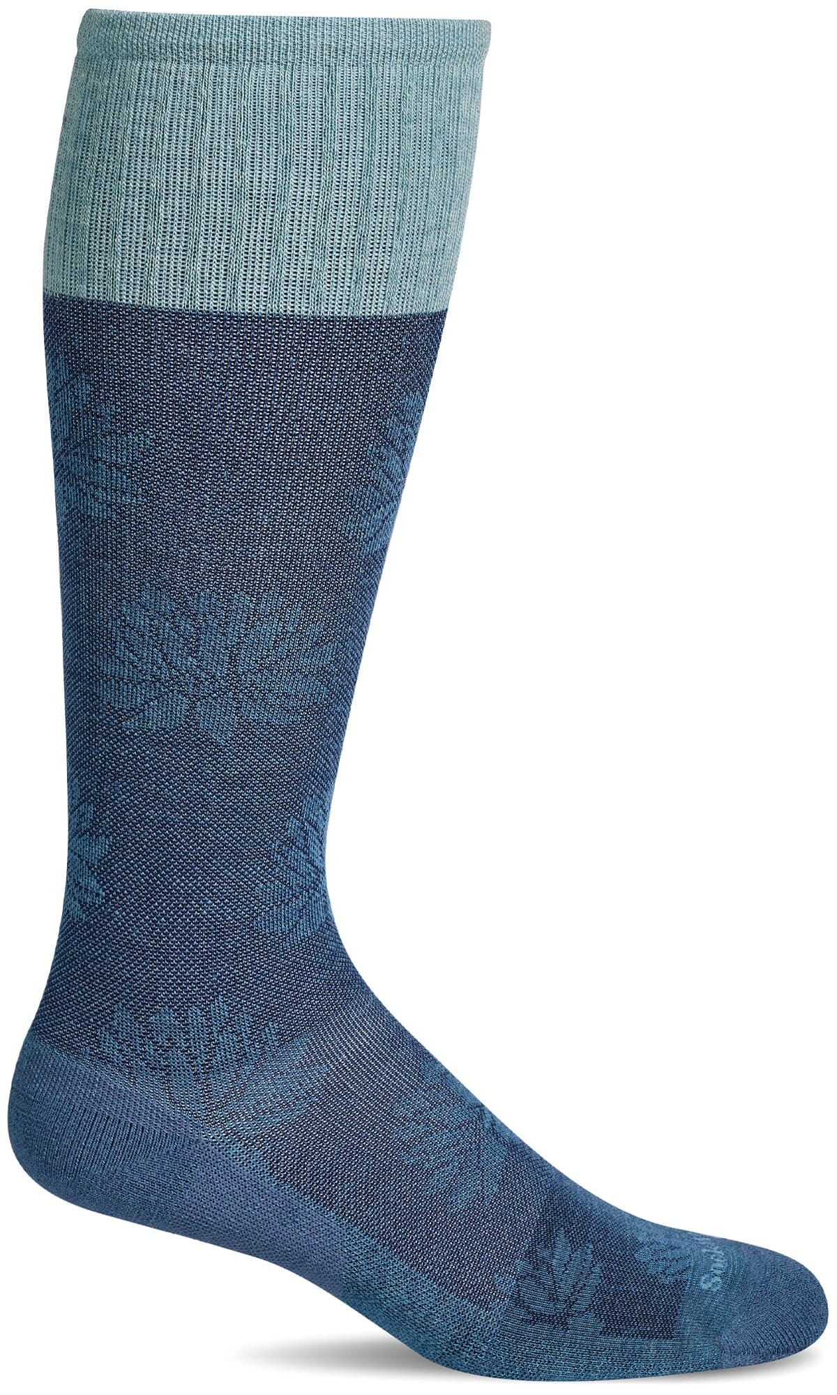 Women's Lotus Lift | Firm Graduated Compression Socks Lifestyle Compression Sockwell S/M Blueridge 