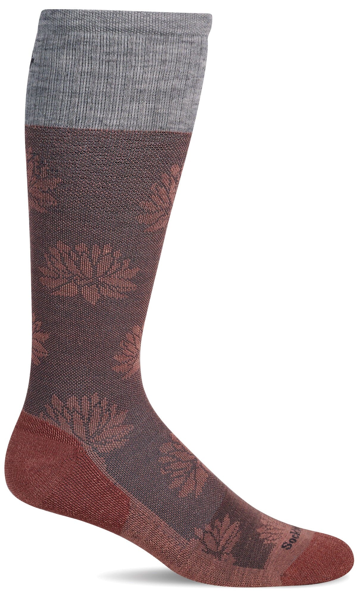 Women's Lotus Lift | Firm Graduated Compression Socks Lifestyle Compression Sockwell S/M Pink Clay 