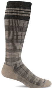 Men's Tartan | Firm Graduated Compression Socks Lifestyle Compression Sockwell M/L Putty 