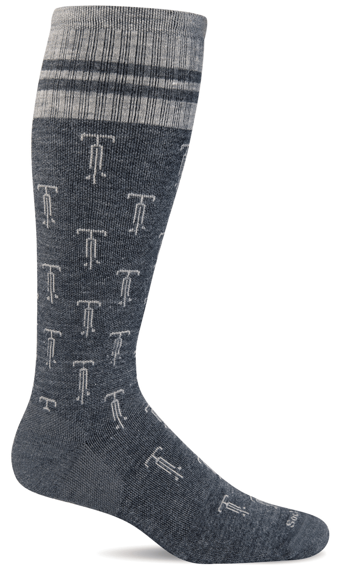 Men's Joy Ride | Moderate Graduated Compression Socks Sockwell M/L Charcoal 