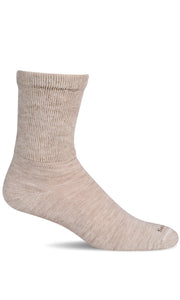 Men's Extra Easy | Relaxed Fit Socks Relaxed Fit/Diabetic Friendly Sockwell M/L Barley 