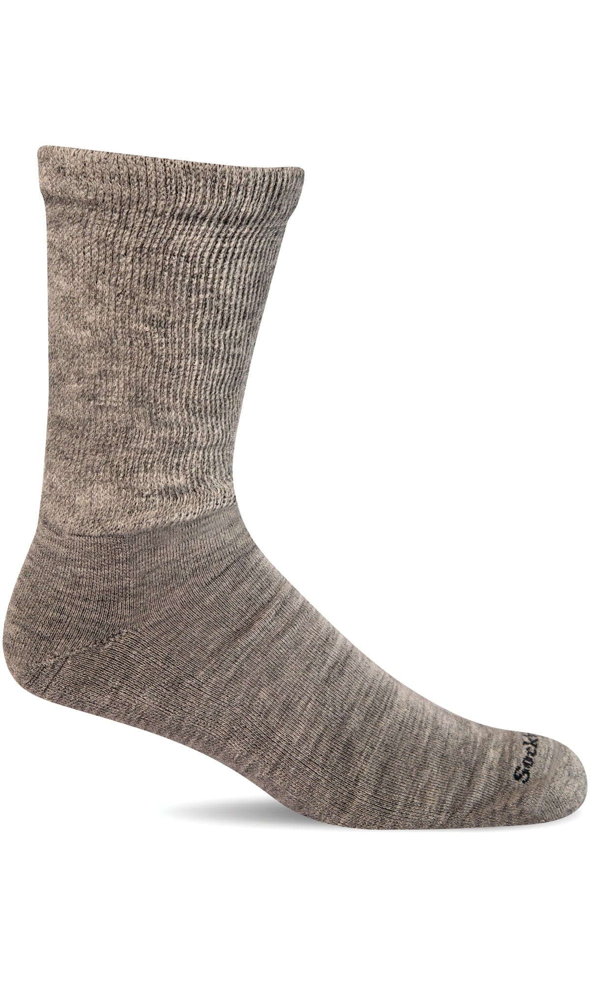 Men's Extra Easy | Relaxed Fit Socks Relaxed Fit/Diabetic Friendly Sockwell M/L Lt. Grey 