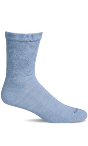 Women's Extra Easy | Relaxed Fit Socks Relaxed Fit/Diabetic Friendly Sockwell S/M Chambray 