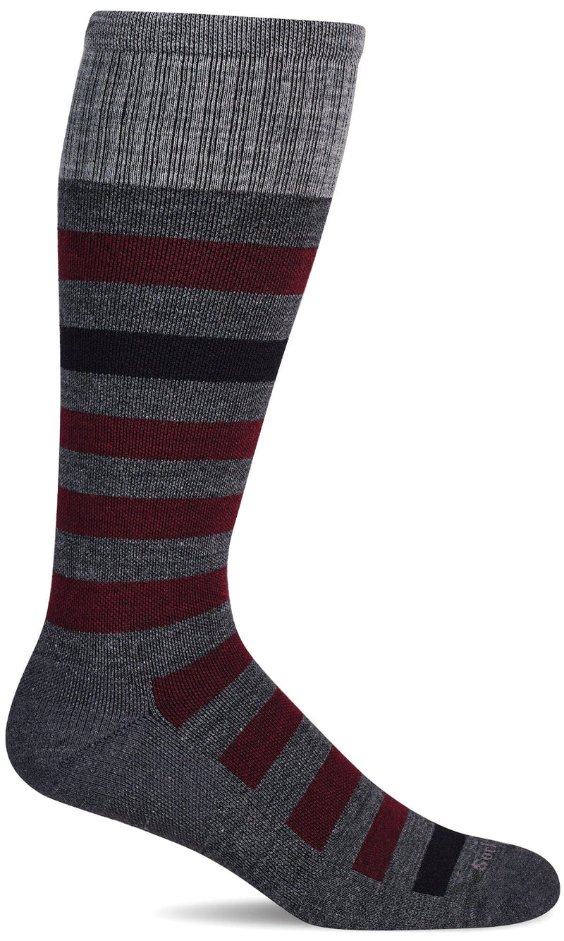 Men's Rugby | Moderate Graduated Compression Socks Lifestyle Compression Sockwell M/L Charcoal 