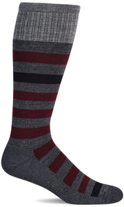 Men's Rugby | Moderate Graduated Compression Socks Lifestyle Compression Sockwell M/L Charcoal 