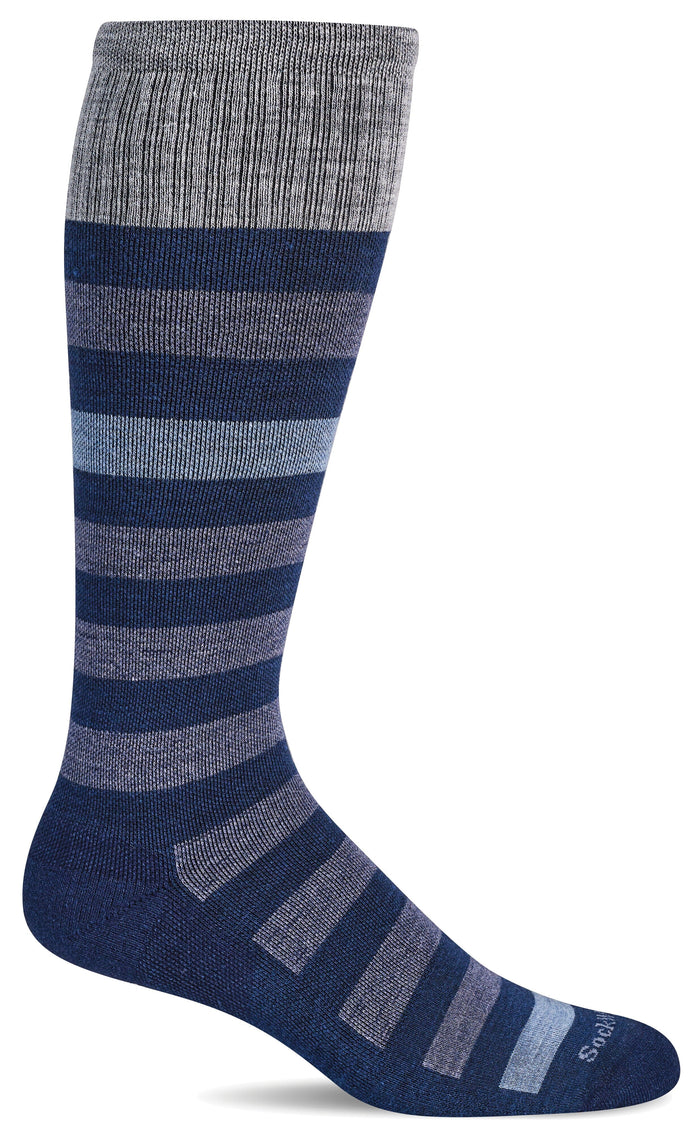 Men's Rugby | Moderate Graduated Compression Socks Lifestyle Compression Sockwell M/L Navy 