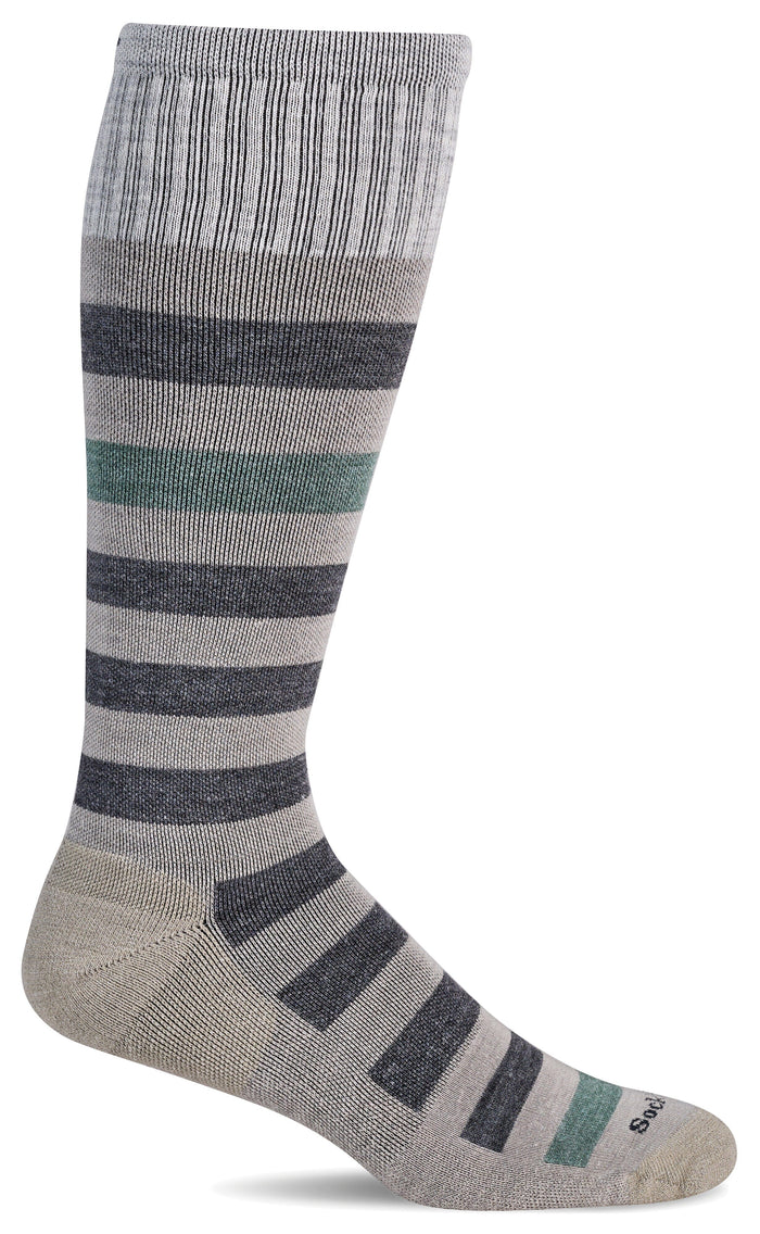 Men's Rugby | Moderate Graduated Compression Socks Lifestyle Compression Sockwell M/L Putty 