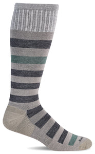 Men's Rugby | Moderate Graduated Compression Socks Lifestyle Compression Sockwell M/L Putty 