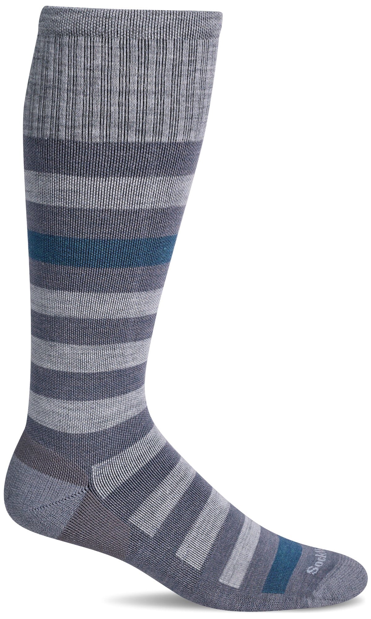 Men's Rugby | Moderate Graduated Compression Socks Lifestyle Compression Sockwell M/L Storm 