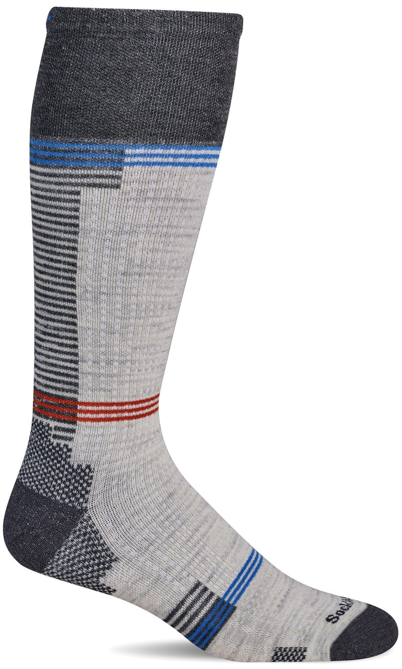 Men's Dash OTC | Moderate Graduated Compression Socks Sport Compression Sockwell M/L Ash 