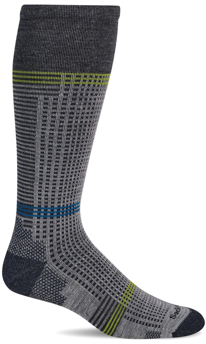 Men's Dash OTC | Moderate Graduated Compression Socks Sport Compression Sockwell M/L Lt Grey 