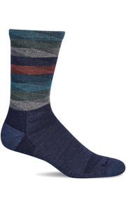 Men's Peaks | Moderate Graduated Compression Socks Sport Compression Sockwell M/L Denim 