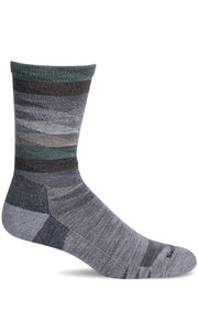 Men's Peaks | Moderate Graduated Compression Socks Sport Compression Sockwell M/L Lt Grey 