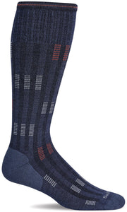 Men's Stepping Up | Moderate Graduated Compression Socks Lifestyle Compression Sockwell M/L Denim 