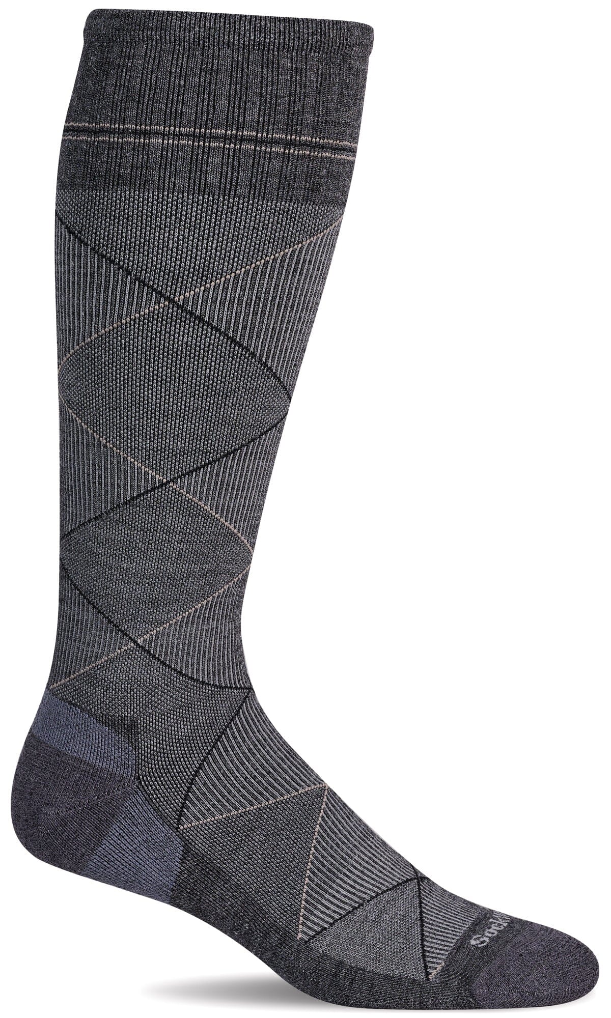 Men's Scottie | Firm Graduated Compression Socks Lifestyle Compression Sockwell M/L Charcoal 