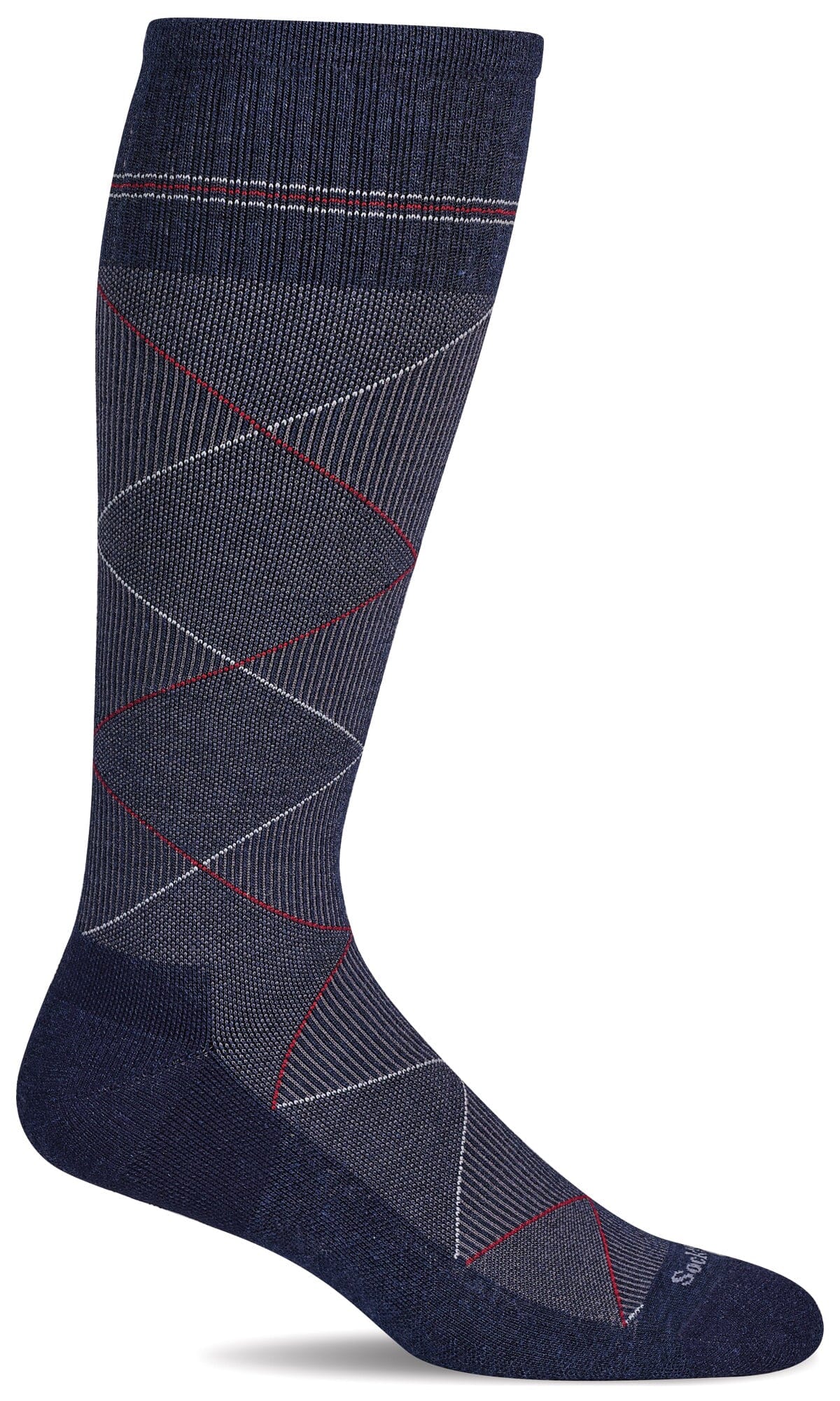 Men's Scottie | Firm Graduated Compression Socks Lifestyle Compression Sockwell M/L Denim 