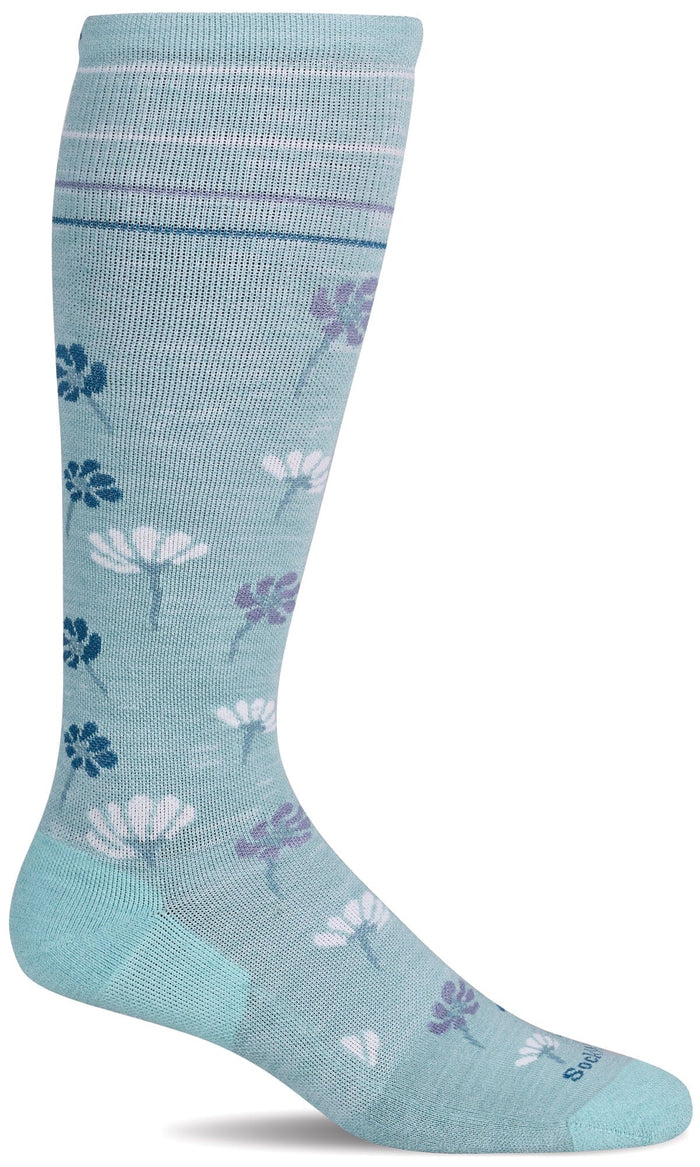 Women's Field Flower | Moderate Graduated Compression Socks Lifestyle Compression Sockwell S/M Air 