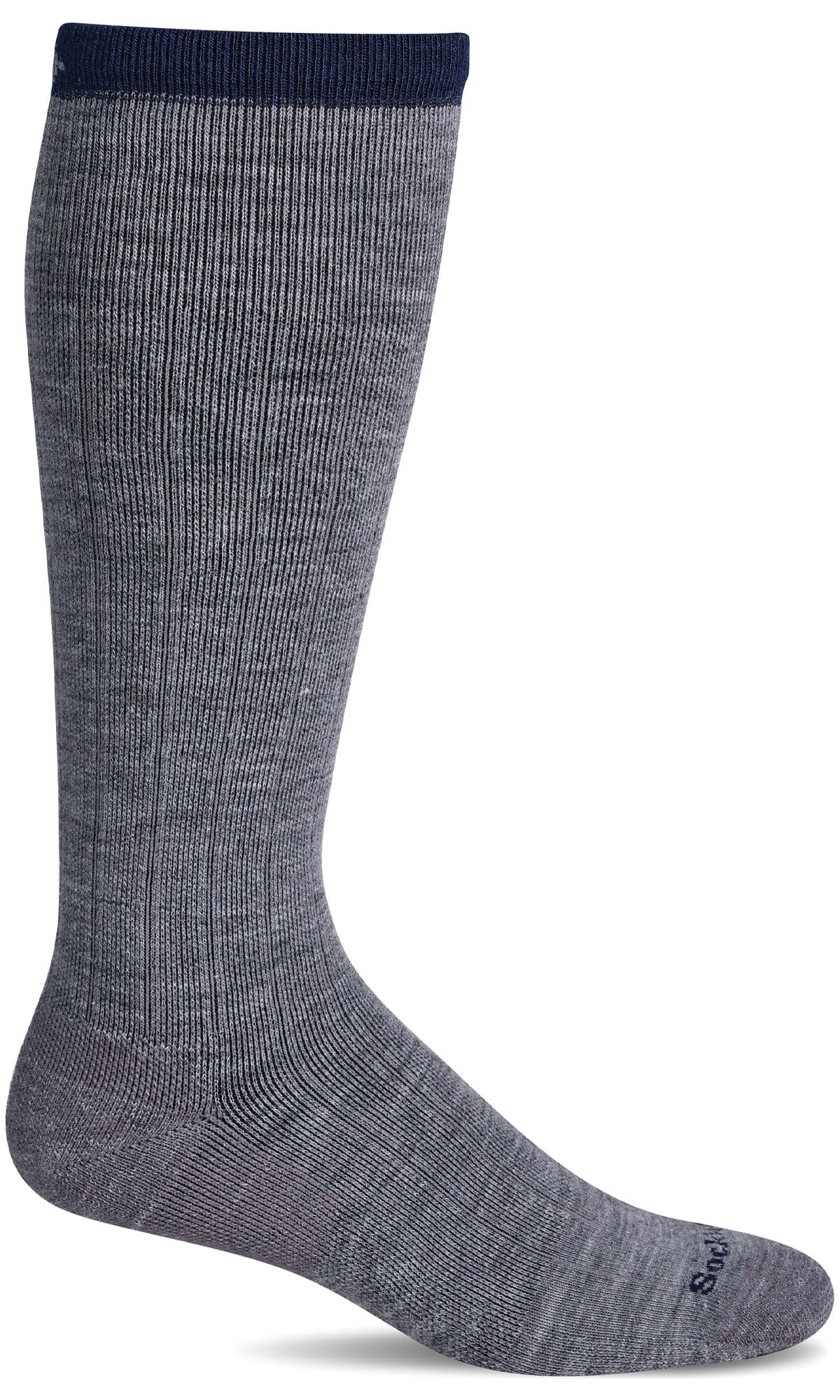 Men's Luxe | Moderate Graduated Compression Socks Lifestyle Compression Sockwell M/L Lt Grey 