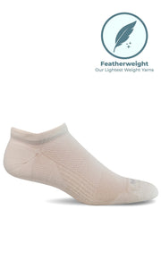 Men's Cadence Micro | Moderate Compression Socks Sport Compression Sockwell M/L Natural 2 