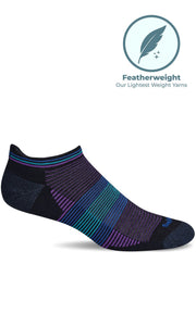 Women's Cadence Micro | Moderate Compression Socks Sport Compression Sockwell S/M Black 
