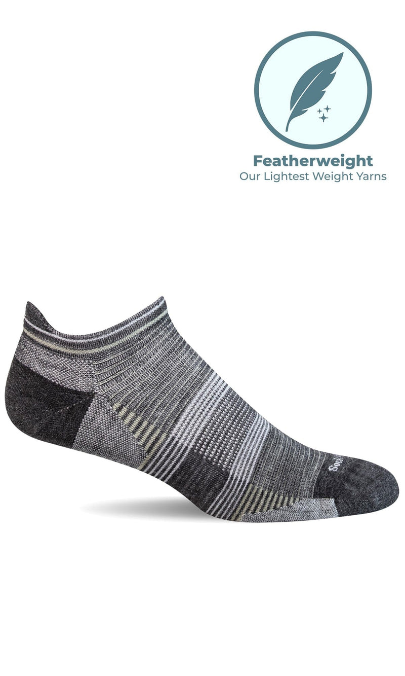 Women's Cadence Micro | Moderate Compression Socks Sport Compression Sockwell S/M Charcoal 