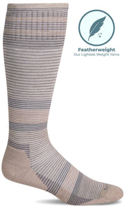 Men's Cadence OTC | Moderate Graduated Compression Socks Sport Compression Sockwell M/L Khaki 