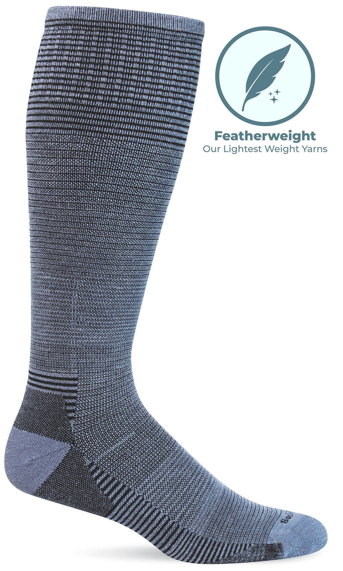 Men's Cadence OTC | Moderate Graduated Compression Socks Sport Compression Sockwell M/L Denim 
