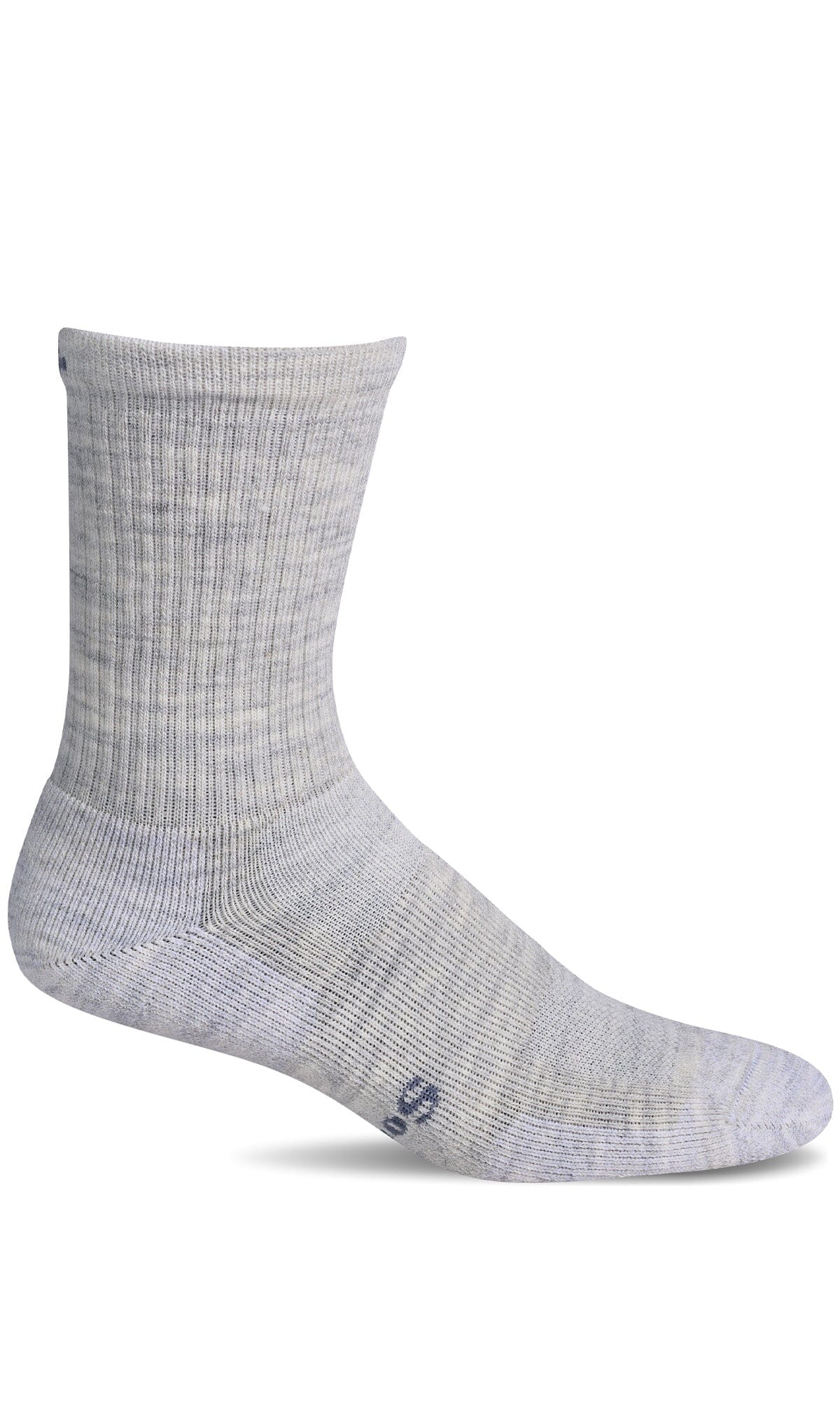 Men's Walk About Crew | Moderate Graduated Compression Socks Sport Compression Sockwell M/L Ash 