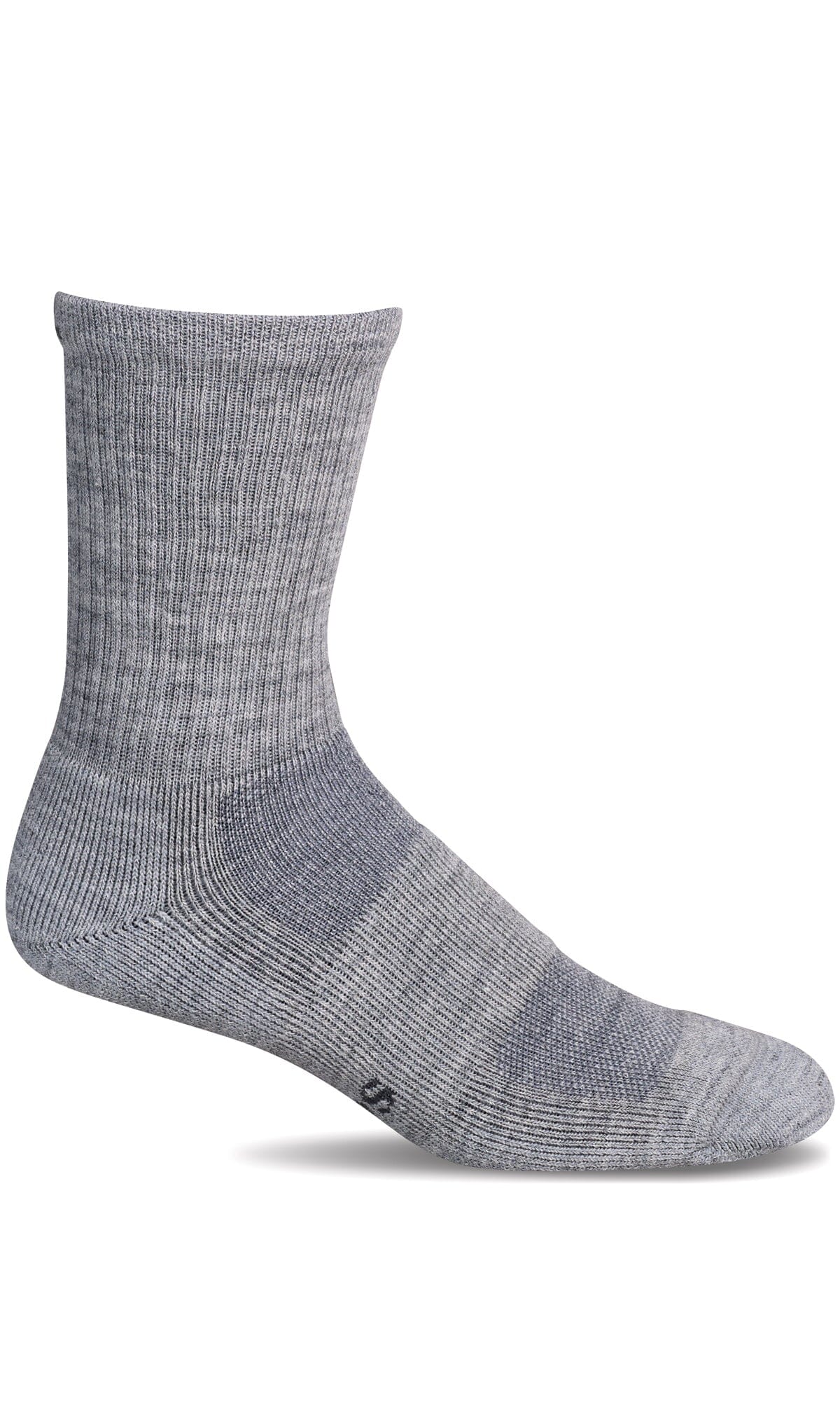 Men's Walk About Crew | Moderate Graduated Compression Socks Sport Compression Sockwell M/L Grey 