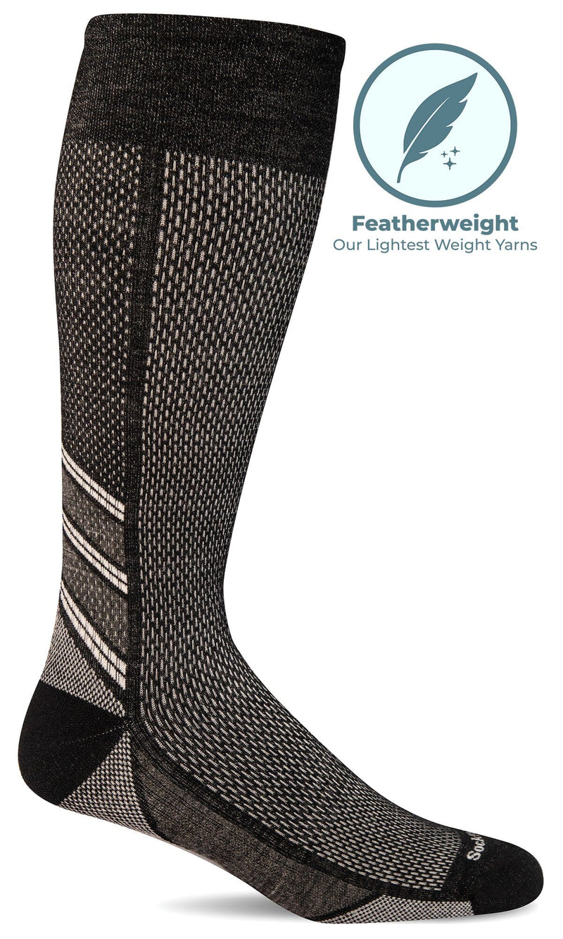 Men's Circuit OTC | Firm Graduated Compression Socks Sport Compression Sockwell M/L Black 