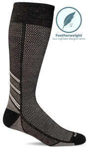 Men's Circuit OTC | Firm Graduated Compression Socks Sport Compression Sockwell M/L Black 