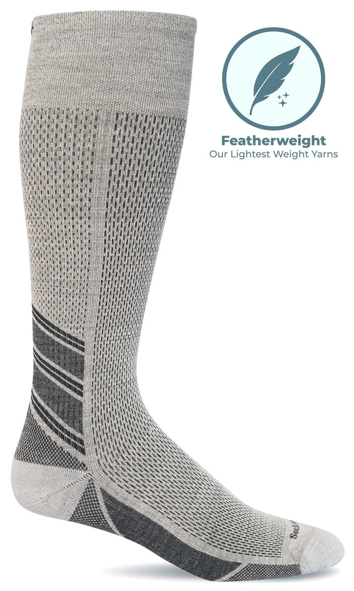 Men's Circuit OTC | Firm Graduated Compression Socks Sport Compression Sockwell M/L Natural 