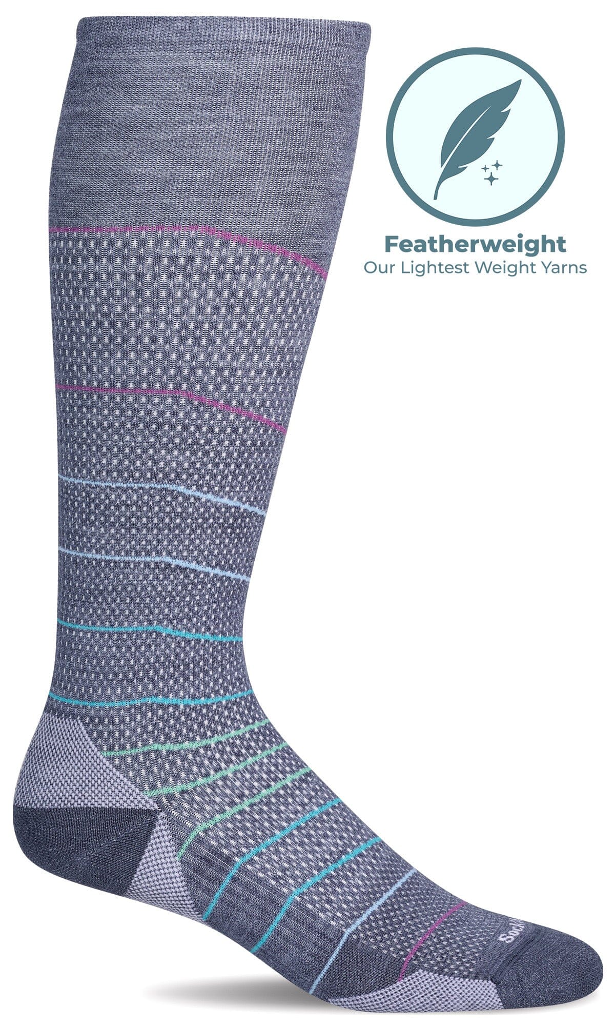 Bonvolant ／Graduated Compression ／ハイソックス Women's Interval Knee High | Firm Graduated Compression Socks