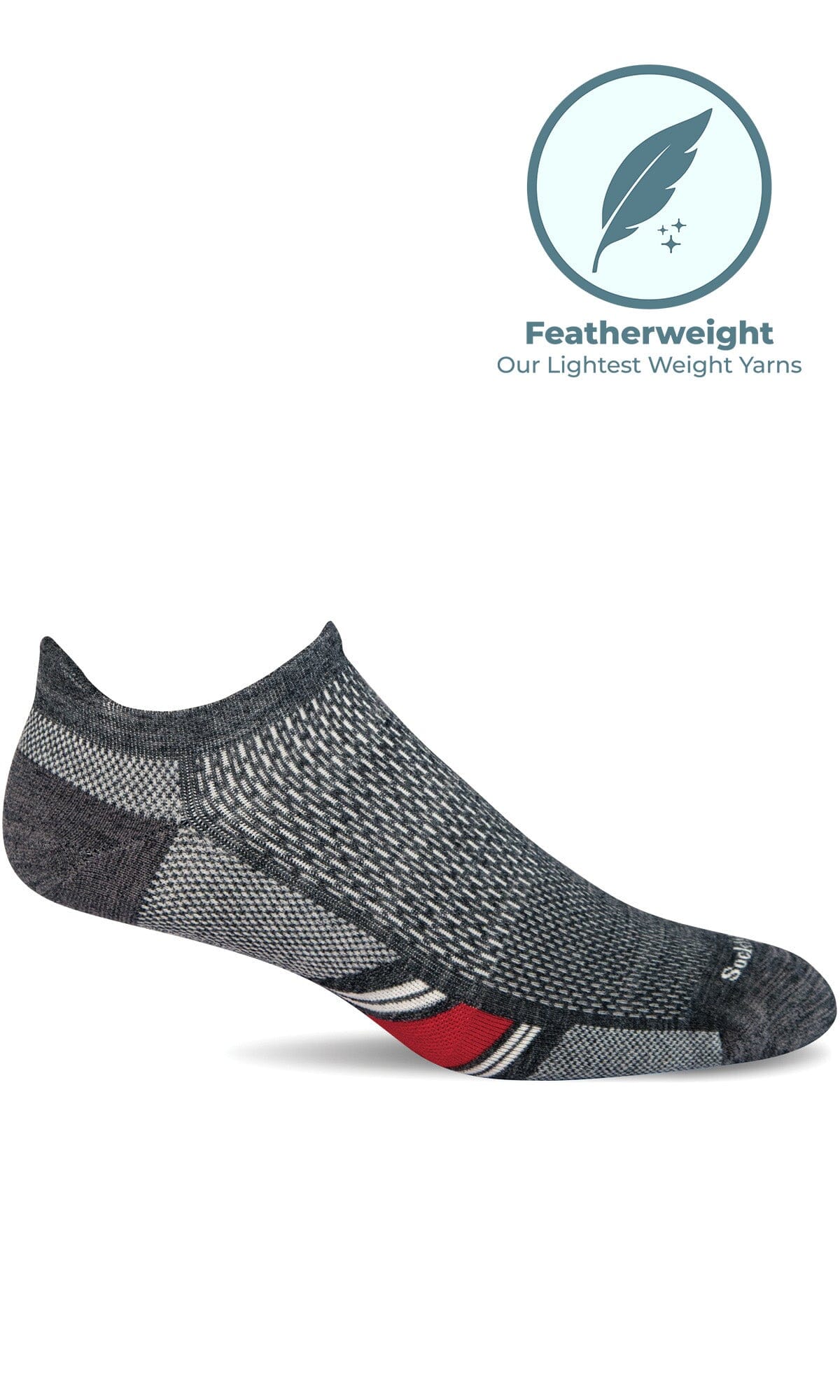 Men's Circuit Micro | Firm Compression Socks Sport Compression Sockwell M/L Charcoal 