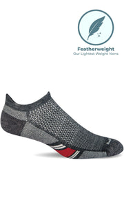 Men's Circuit Micro | Firm Compression Socks Sport Compression Sockwell M/L Charcoal 