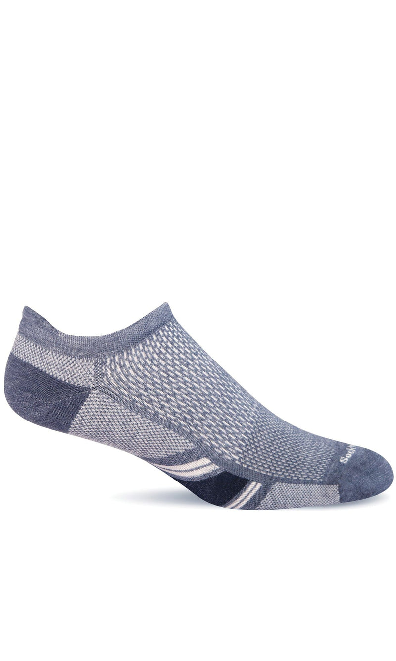 Men's Circuit Micro | Firm Compression Socks Sport Compression Sockwell M/L Denim 