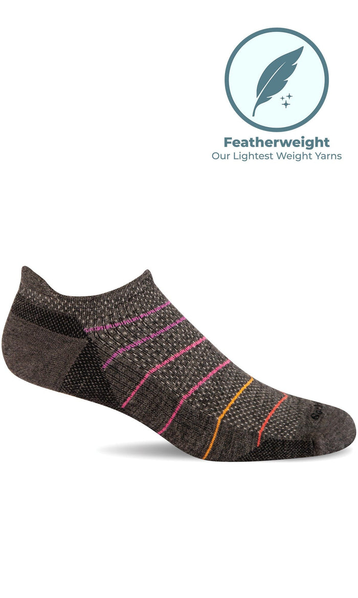 Women's Interval Micro | Firm Compression Socks Sport Compression Sockwell S/M Charcoal 