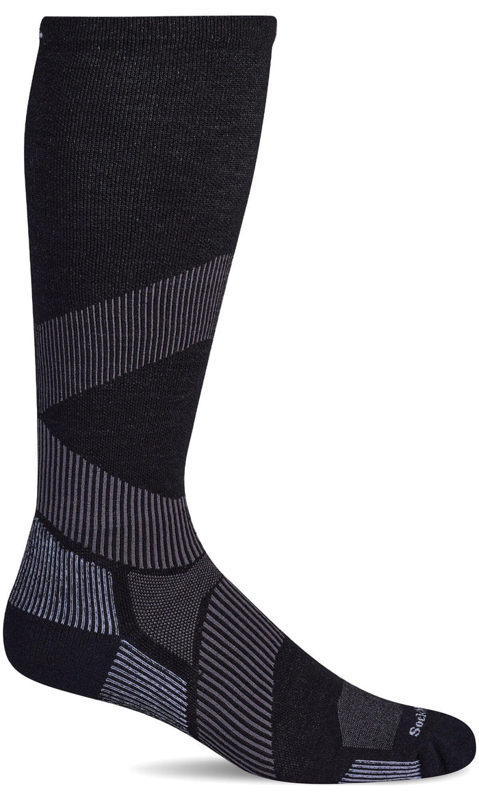 Men's Stabilizer OTC | Firm Graduated Compression Socks Sport Compression Sockwell M/L Black 