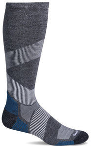 Men's Stabilizer OTC | Firm Graduated Compression Socks Sport Compression Sockwell M/L Charcoal 