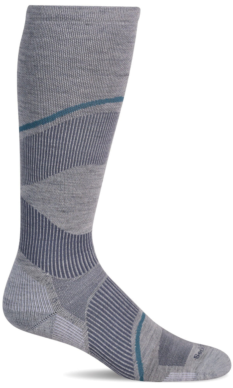 Women's Stabilizer Knee High | Firm Graduated Compression Socks Sport Compression Sockwell S/M Ash 