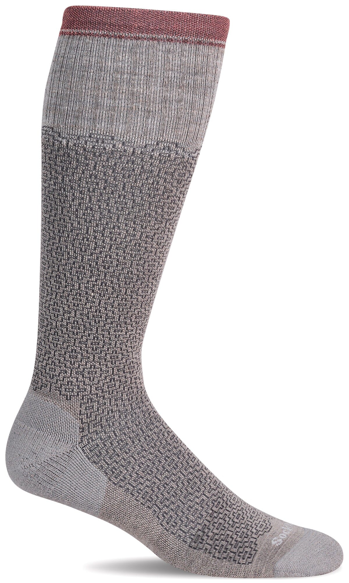Women's Interweave | Moderate Graduated Compression Socks Lifestyle Compression Sockwell S/M Putty 