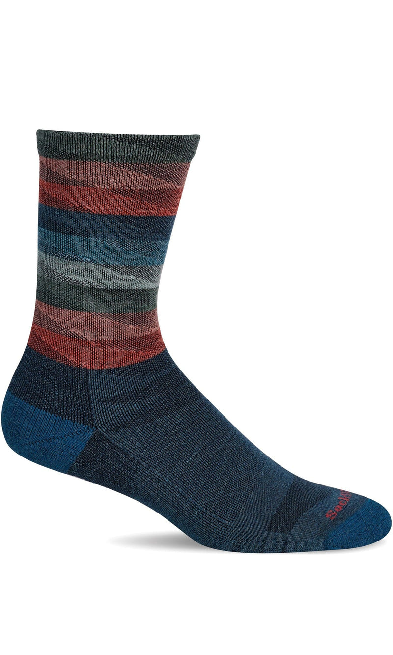 Women's Peaks | Moderate Graduated Compression Socks Sport Compression Sockwell S/M Blueridge 