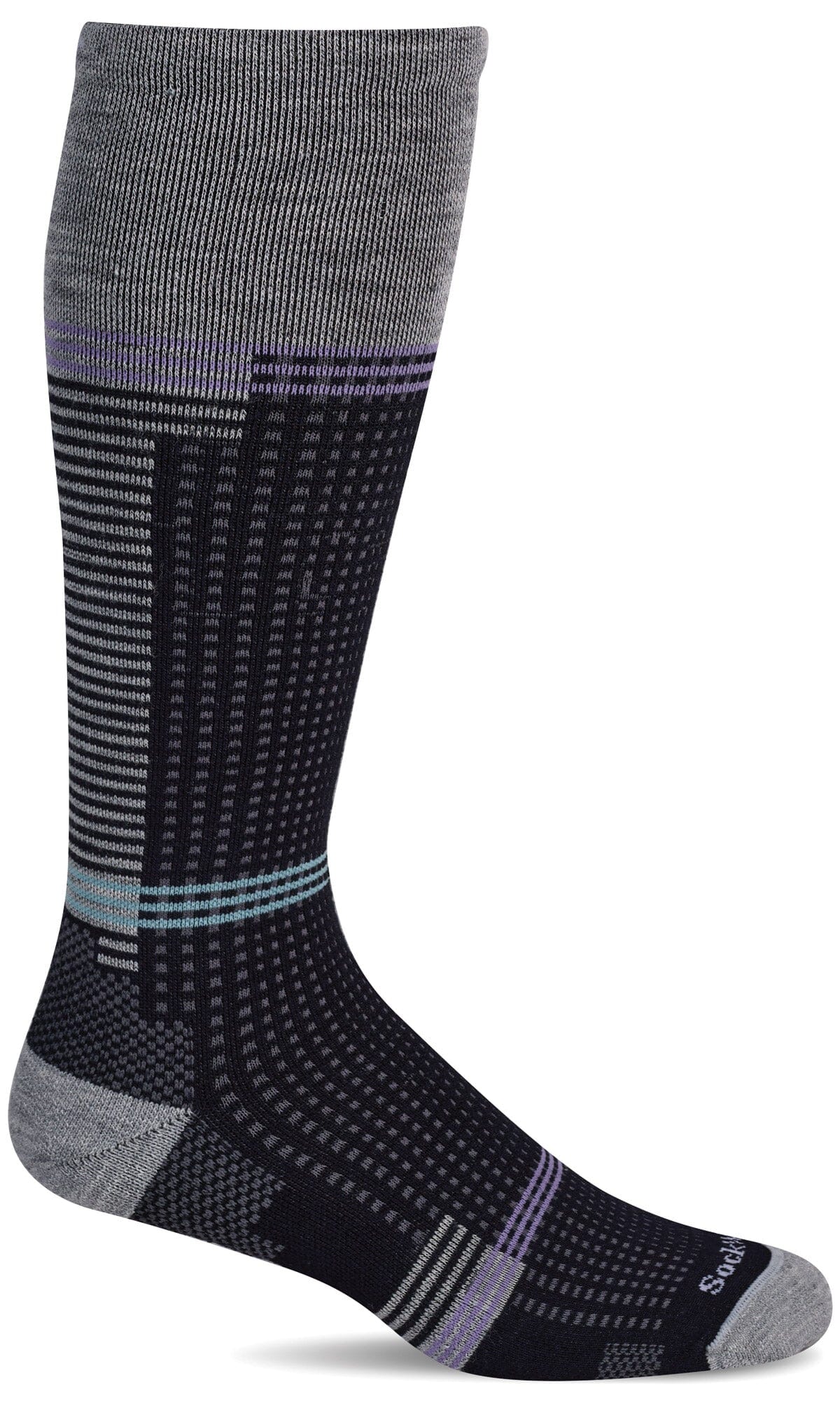 Women's Dash | Moderate Graduated Compression Socks Sport Compression Sockwell S/M Black 